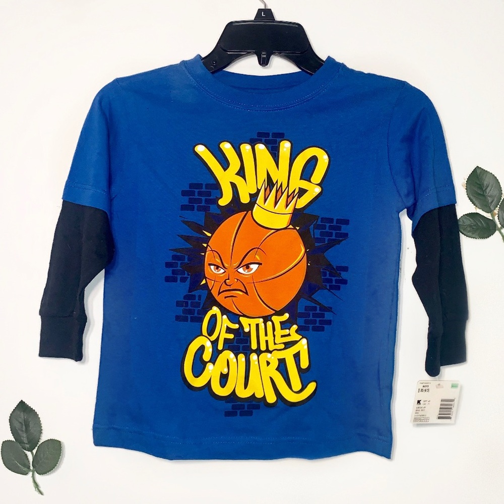 King of the Court Basketball Shirt
